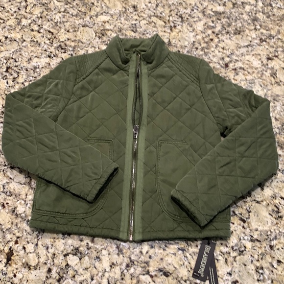 [BlankNyC} Cropped Olive Zip Front Jacket - Picture 7 of 14